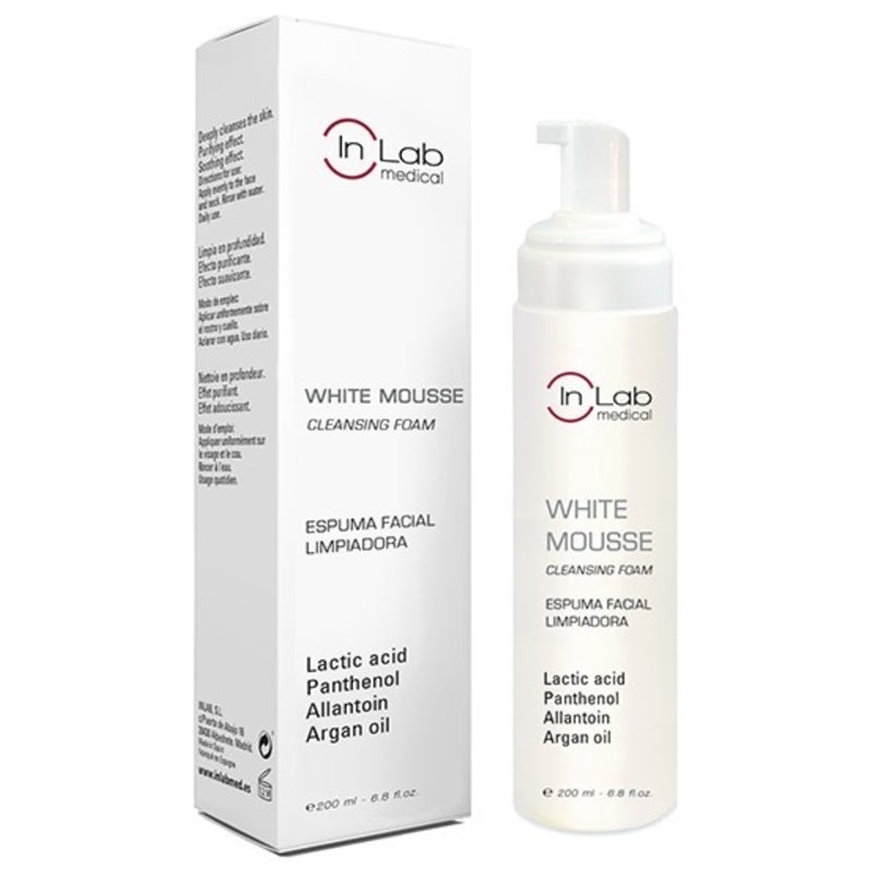 Mousse Nettoyante Visage – INLAB MEDICAL – 200 ml