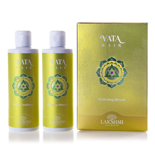 Rituel Cheveux VATA Hydratation – Shampoing & Revitalisant Secs