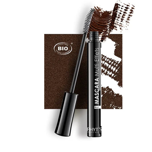 Mascara Multi-Effets Brun PHYT’S – Volume, longueur & soin des cils bio